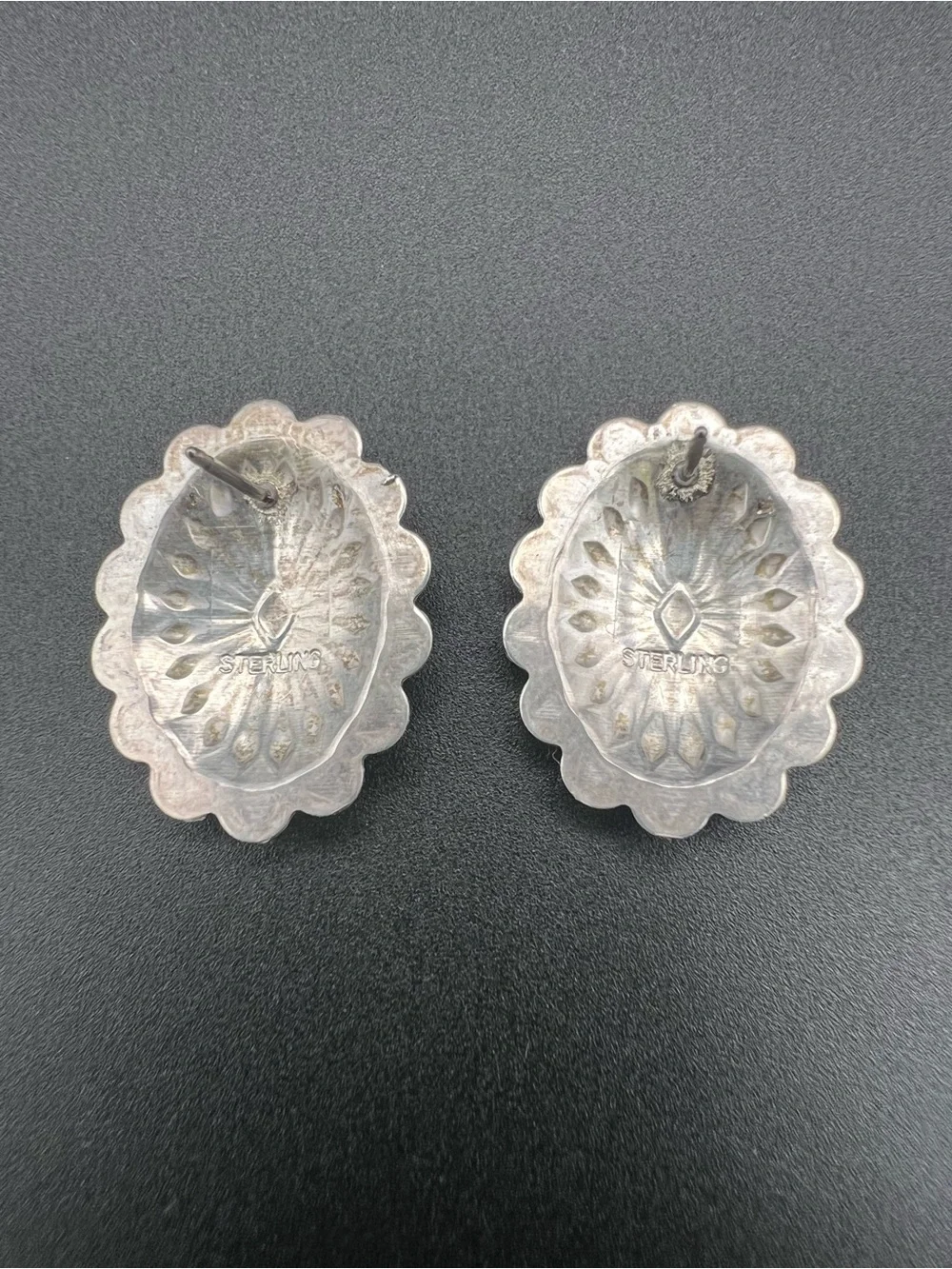 925 Sterling Silver back concho